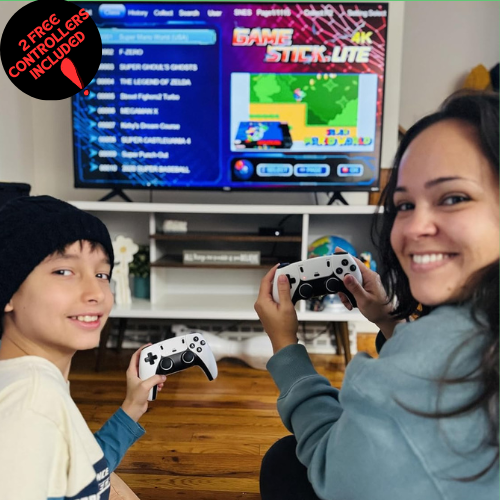 RETROPRO™️ GAMING CONSOLE (2 Free Controllers Included)